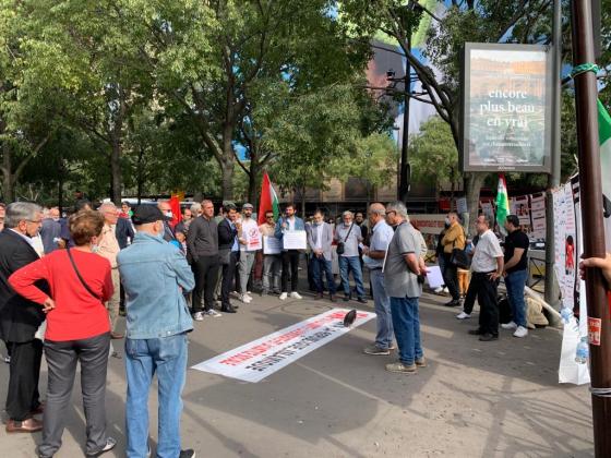 همراهی با هفته اکسیون سراسری ایرانیان خارج کشور ۱۹ سپتامبر در پاریس