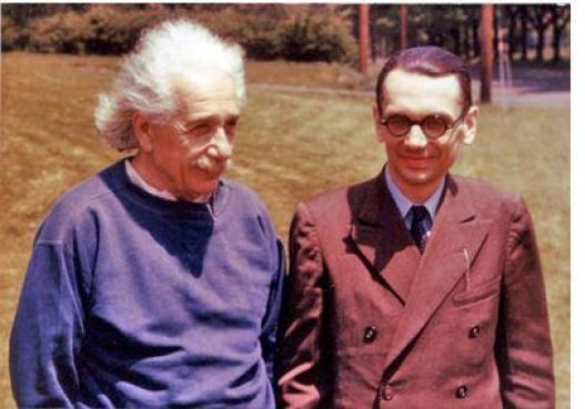 کورت گودل - آلبرت اینشتین